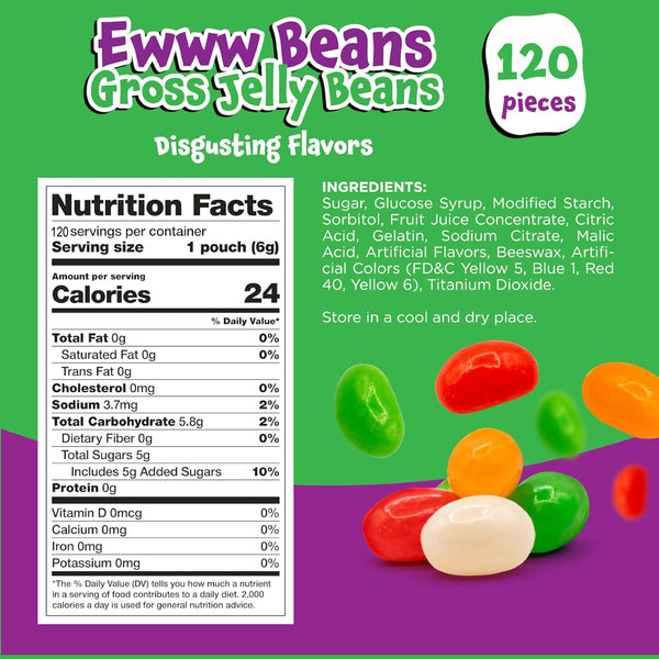 Ewww Beans — 120 Mini Packs