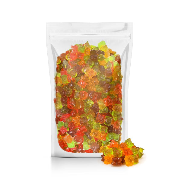 4D Gummy Bears Candy, Assorted Fruit Flavors, 11-Ounce Bag