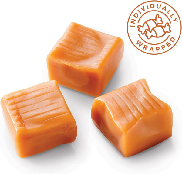 Caramel Cubes Candy | 2 Pound Pack | Classic Creamy Squares