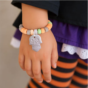 Skull Candy Bracelets | 21 Ounce Bag | Fruit Flavors - Individually Wrapped Halloween Candy