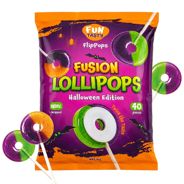 Halloween Candy, Lollipops Individually Wrapped - 40 Count Pack