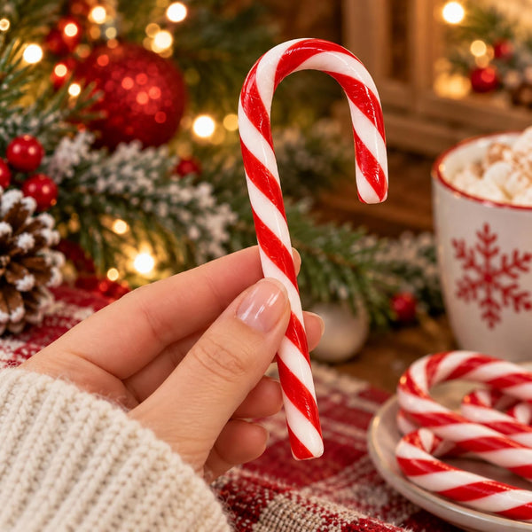 Christmas Candy, Peppermint Candy Canes, 12 Count (Pack of 2)