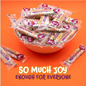 Skull Candy Bracelets | 21 Ounce Bag | Fruit Flavors - Individually Wrapped Halloween Candy