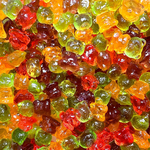 4D Gummy Bears Candy, Assorted Fruit Flavors, 11-Ounce Bag
