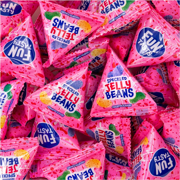 Speckled Jelly Beans – Colorful Fruit Candy Mix – Bulk Candy for Party Favors & Treat Bags