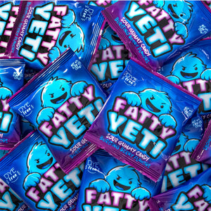 Sour Gummy Candy, Dye Free Candy, Yeti Gummies, Berry Flavors, 10 Packs