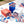 Load image into Gallery viewer, Patriotic Candy - 40 Count - 4th of July Lollipops Individually Wrapped - Red White and Blue Candy - Double-Sided Flat Lollipops - Strawberry &amp; Blueberry Flavors by Funtasty FlipPops
