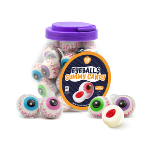 Eyeballs Gummy Candy with Jam Center, 19-Ounce Jar