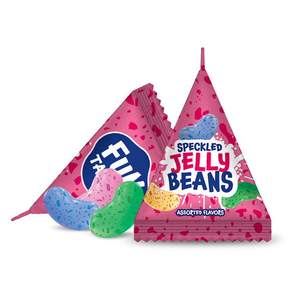 Speckled Jelly Beans Candy, Assorted Fruit Flavors, Individually Wrapped, 60 Count Pack (12 Ounces)
